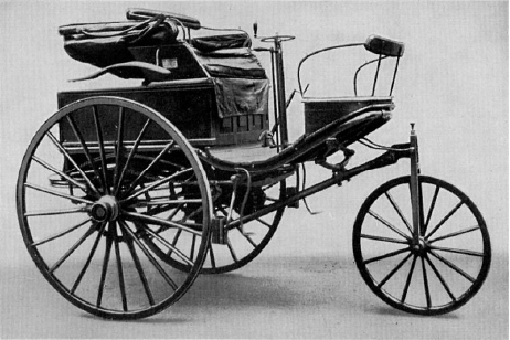 One of the first automobiles