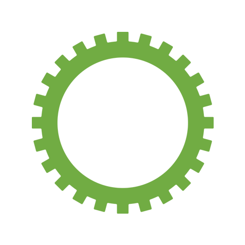 An illustration of a gear