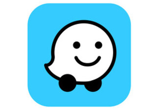 The Google Waze logo