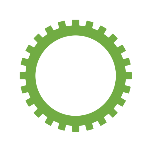 A simple illustration of an automobile transmission gear